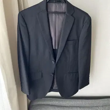 블랙 비즈니스 정장 자켓