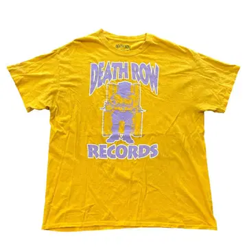 Death Row Records 립플 정크션 T셔츠 데스로우