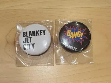 BLANKEY JET CITY 블랑키 캔뱃지 2개 세트 팝업