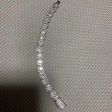 glitter 테니스 팔찌 지르코니아 10mm 18cm