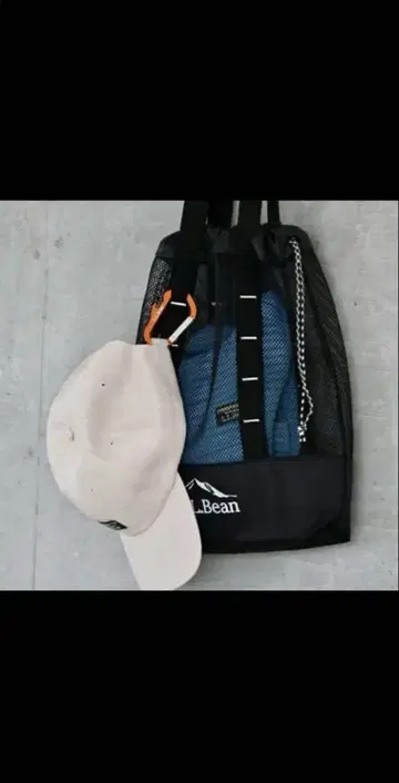 L.L.Bean 메쉬 토트백 블랙