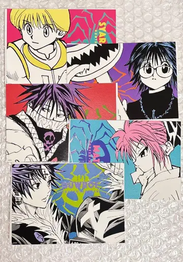 HUNTER x HUNTER 헌터헌터 아트 카드 환영여단 클로로