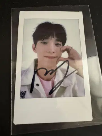 seventeen HANABI 도겸 친필 사인 폴라