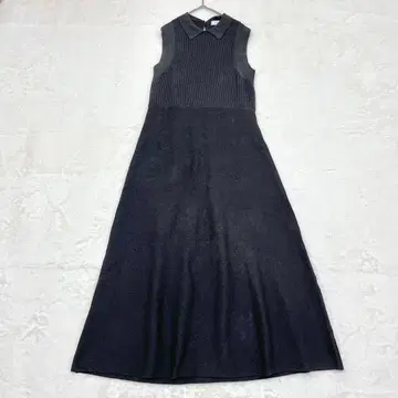완판템 SIWEM JADE KNIT DRESS 슬리브리스 니트 원피스