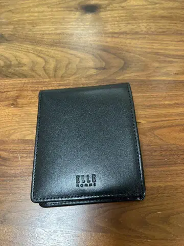 ELLE HOMME 블랙 접이식 지갑