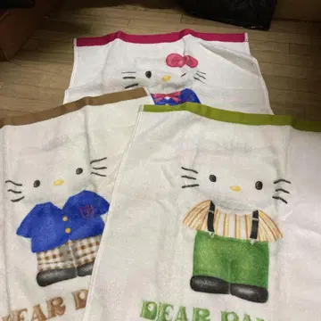 kitty 핸드 타월