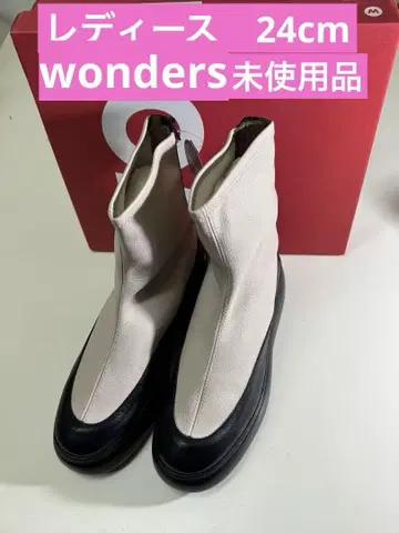 wonders 원더스 통굽 숏부츠 미사용품