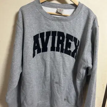 AVIREX 그레이 트레이닝복 XX-Large