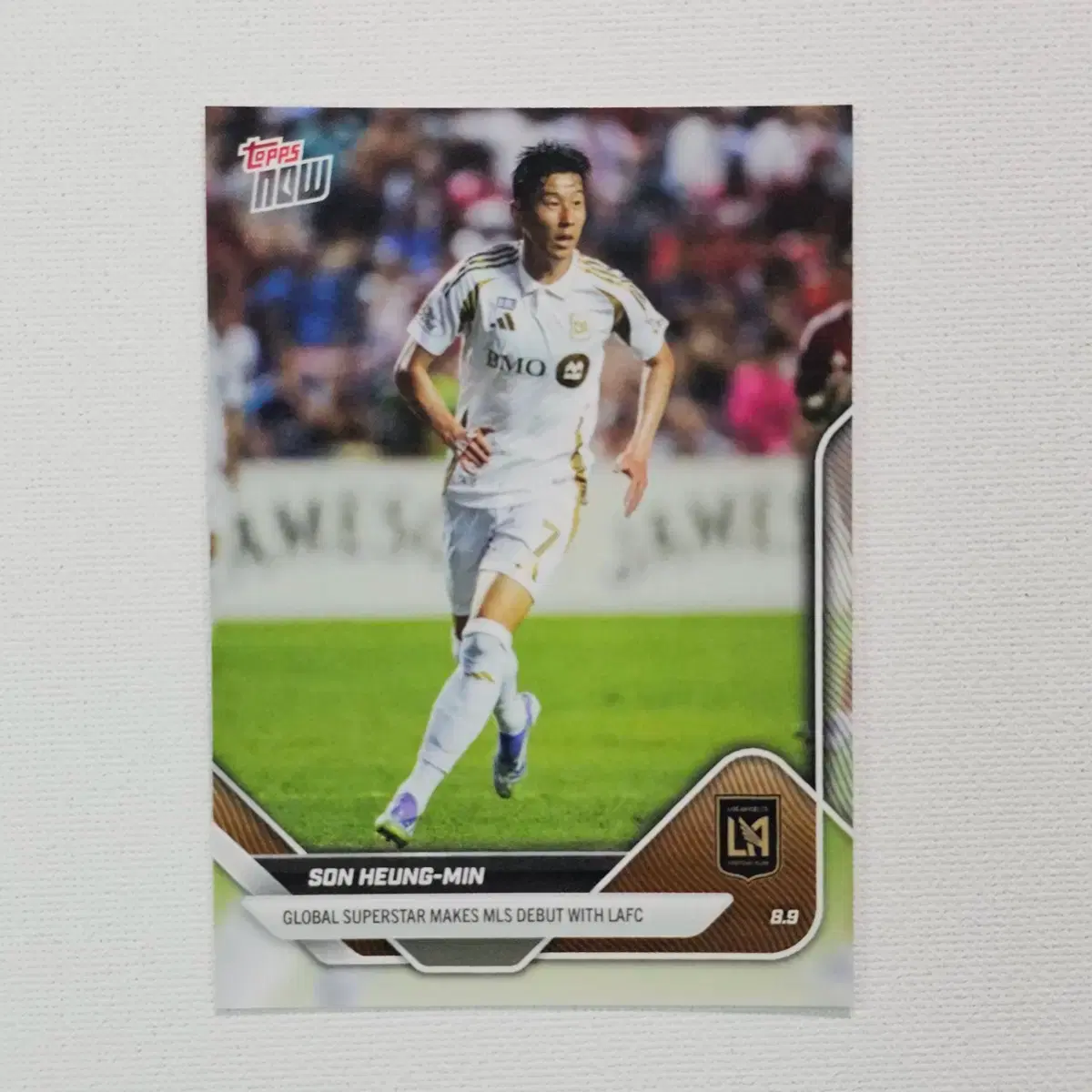 손흥민 탑스나우 MLS Debut 축구카드