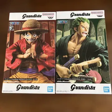 원피스 Grandista 루피 & 조로 피규어 세트