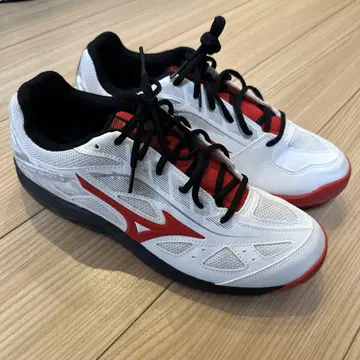 Mizuno 테니스화 29.0cm 화이트/레드