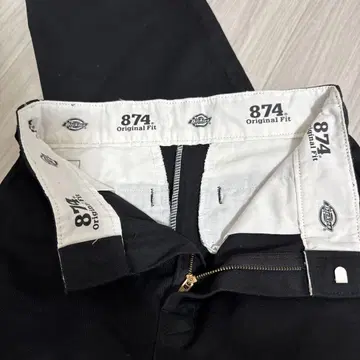 Dickies 874 28 블랙 워크 팬츠
