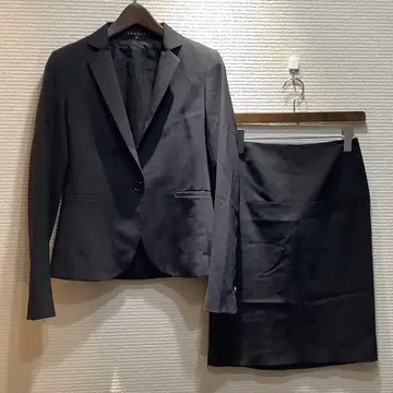 띠어리 수트 테일러드 자켓 타이트 스커트 0