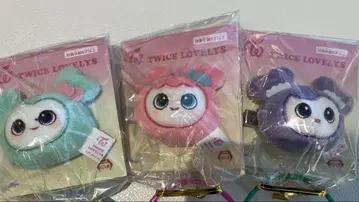 TWICE LOVELY'S 봉제 인형 헤어핀 미사모