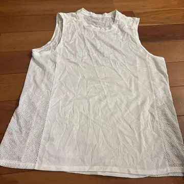 THE NORTH FACE NT12288 화이트 탱크탑