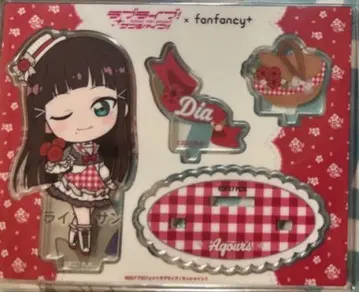 Aqours fanfancy+ 미니 캐릭터 아크릴 스탠드 쿠로사와 다이아