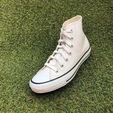 새상품급 23.5 컨버스 가죽 올스타 하이 HB811