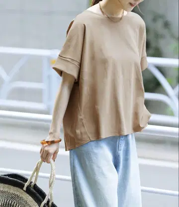분또 크루넥 턱 풀오버