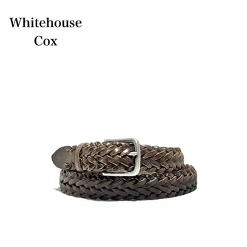 [ 고품질 ] Whitehouse Cox 백악관/메쉬 벨트