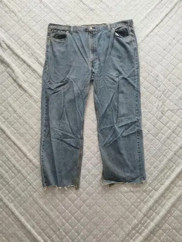 Levis 550 워터리스 가공 라이트 블루 데님 W50 L34