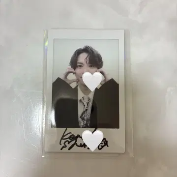 카네코 슈야 팬미팅 폴라로이드 사인