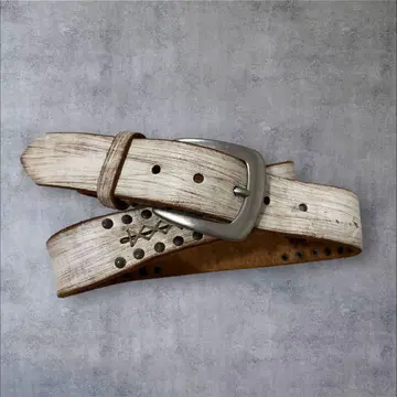 y2k archive grunge leather belt 스터드 벨트
