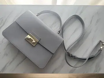 FURLA bella 숄더백 그레이