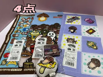 오사마리 탐정 나메코 재배 키트 손수건 & 스트랩