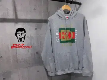 PUNK DRUNKERS 펑크 드렁커스 부치기리 후드티 XL 레어