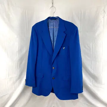 레어 80-90s USA제 굿이어 테일러드 자켓 자수 안감 올 패턴