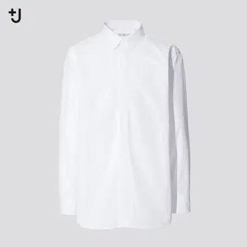 [ 새상품 M ] 유니클로 +J 수피마 코튼 레귤러 핏 셔츠 (긴팔)