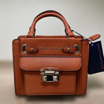 TRUSSARDI JEANS 택 포함 새상품 2way 핸드백 브라운