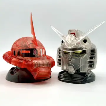시크릿 2종 GUNDAM HEAD2 와 ZAKU HEAD 2