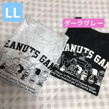 PEANUTS GANG 티셔츠 2장 세트 스누피