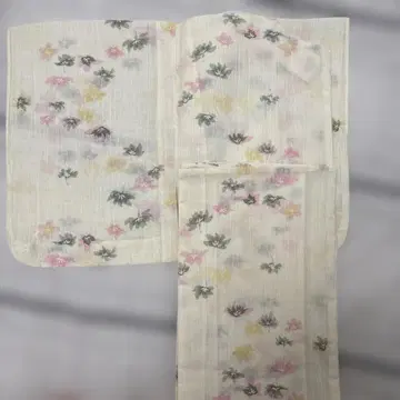 실크 여름 기모노