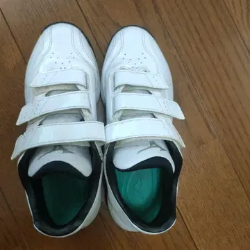 트레이닝 슈즈 화이트 24.0cm 미즈노