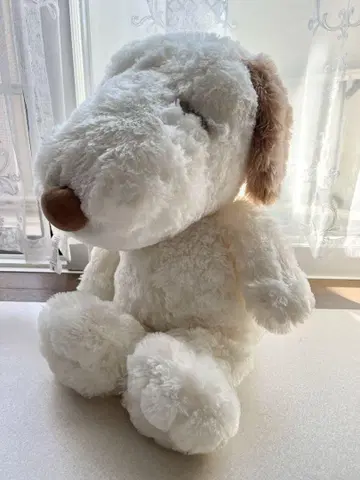 [ 미사용 새상품 ] 스누피 빅 사이즈 봉제 인형 전체 길이 약 60cm