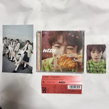 NCT WISH CD 유우시 트레이딩 카드 포함
