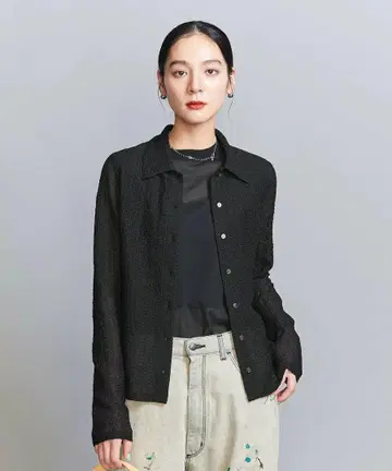 새상품 러셀 레이스 레귤러 카라 셔츠