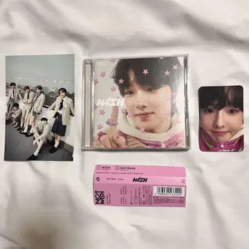 NCT WISH WISH CD 사쿠야 트레이딩 카드 포함