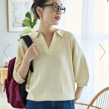 반팔 폴로 옷깃 스키퍼 썸머 니트 [ 한정판 전개 ] 25SS