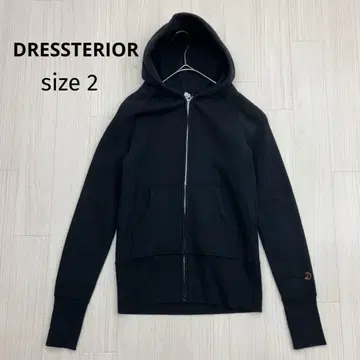DRESSTERIOR 드레 스테 리아 후드 지퍼 후드티 속기모