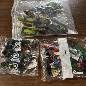 LEGO 부품 세트 미개봉 2개, 개봉 1개