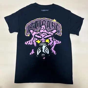 Glogang 그래픽 T셔츠 S 사이즈 블랙