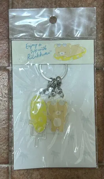 리락쿠마 아크릴 키링
