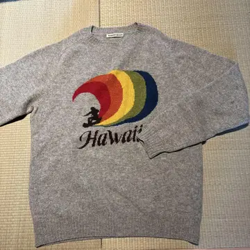 beautiful people Hawaii 스웨터 그레이 서핑
