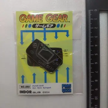 게임기어 하드 로고 역대 GAME GEAR 핀 배지 핀즈 U2