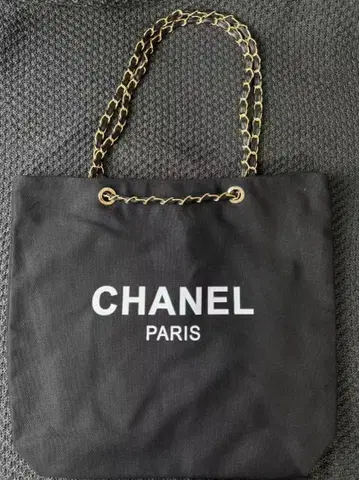 CHANAL 블랙 토트백