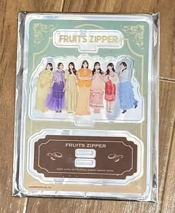FRUITS ZIPPER 아크릴 스탠드 무도관 블루레이