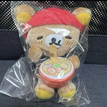 리락쿠마 라멘 봉제 인형